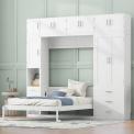 Recalled Merax Full-Size Murphy Bed - Model Number GX000392AAK (SKU Codes: WF530245, WF530246, WF530247, WF530248)