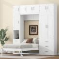 Recalled Merax Murphy Twin Size Bed - Model Number GX000391AAK (SKU Codes: WF530240, WF530241, WF530242, WF530243)