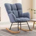 NIOIIKIT Rocking Chair (Light Blue)