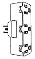 Drawing of outlet converter with three outlets