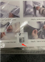 Recalled Yoocaa Baby Lounger packaging label with date of manufacture