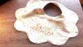Recalled bib with geese print