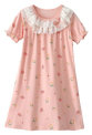 Recalled iMOONZZZ pink puffed sleeved nightgown