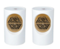 Recalled White Personal Space Electric Heater - Set of 2
