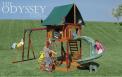 Recalled Odyssey Wooden Swing Set