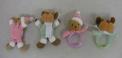 Recalled Plush Baby Rattles and Photo Frame Ornaments