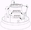 Drawing of recalled recessed light
