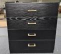 Recalled Black Segmart 4-Drawer Dresser (front)