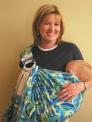 Image of mother wearing sling