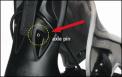 Axle pin