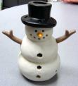 Recalled Snowman Holiday Porcelain Lantern