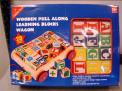 Recalled Wooden Pull-Along Learning Blocks Wagon toy