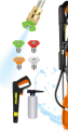 Attachments sold with recalled SUGIFT electric pressure washer - Model LTBBHG006