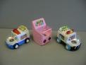 Recalled Ice Cream Car, Police Car, and Washing Machine toys