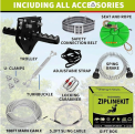 Recalled TT TRSMIMA zipline kit, version with a turnbuckle and waist belt