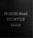 Recalled Vasicar 18-Drawer Dressers gray label