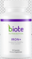 Recalled Biote Nutraceutical Iron+ (30ct.) - front