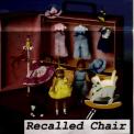Wee Patsy Travel Set with recalled miniature rocking chair