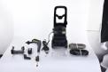 Recalled Workbless Electric Pressure Washer Model WB0302 with attachments - back view