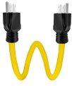 Wz-Ei male-to-male extension cord