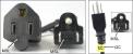 The letters "MSL" are imprinted on the recalled cord's three-pronged plug. 
