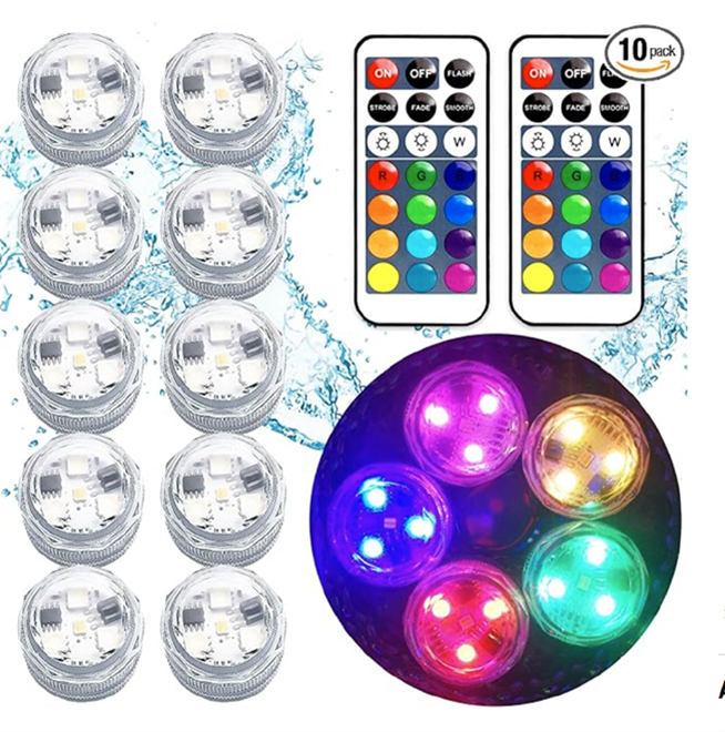 Recalled Sunnyyes LED Lights with remote controls
