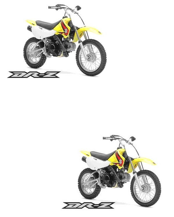 Suzuki 2005 model year DR-Z110K5 Off-Road Motorcycles