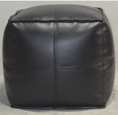 Room Essentials leather pouf ottoman