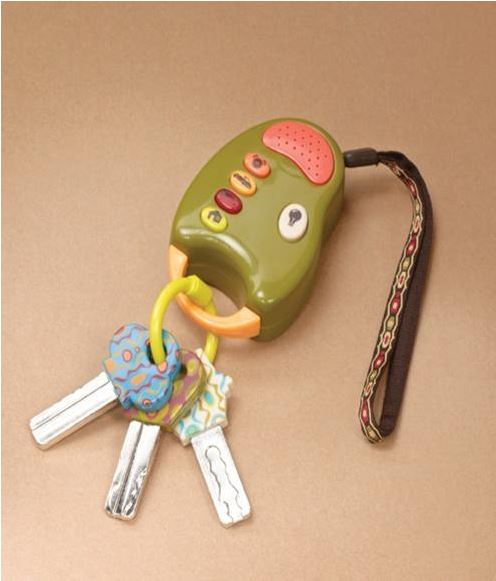 Toy keys with remote