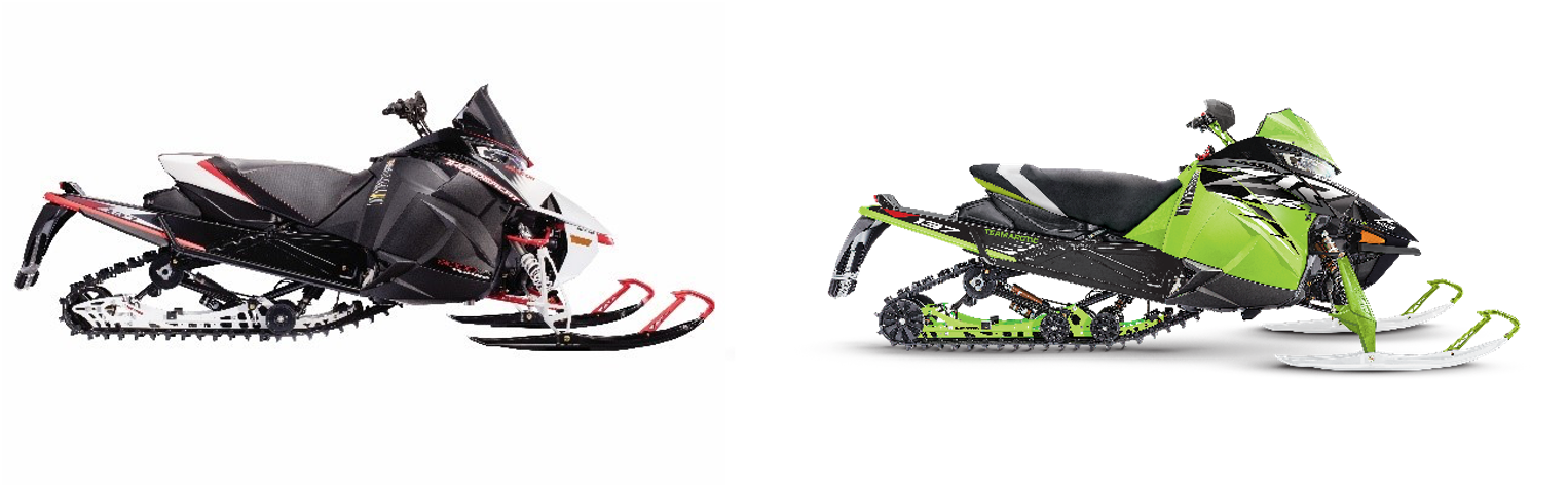 Modelos “Trail” retirados del mercado: ZR LXR, ZR Sno Pro, ZR LTD, ZR RR, ZR El Tigre y 