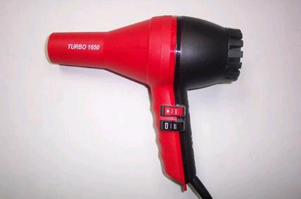 Electric hand-held hair dryers