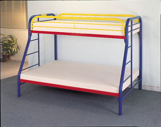 Metal Twin/Twin and Twin/Full Bunk Beds