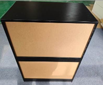Recalled UHOMEPRO 5-Drawer Dresser (back)