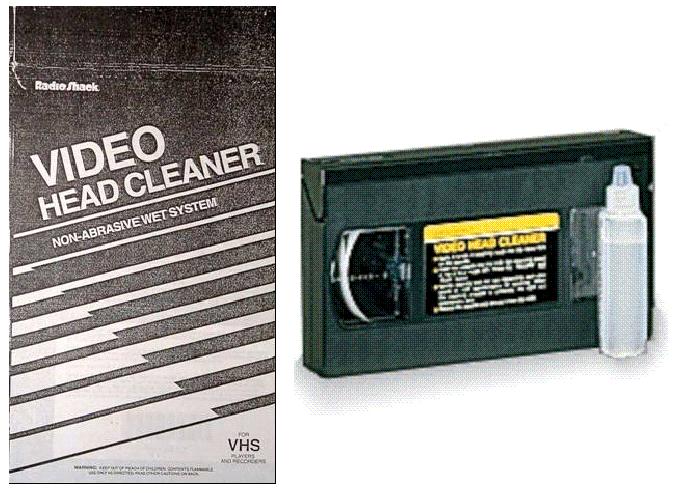 Image of recalled video head cleaner