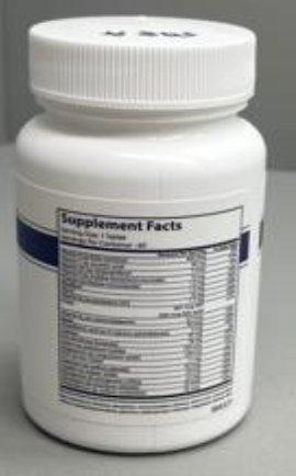 Recalled HMR Multi Daily Vitamin and Mineral Supplement (60ct) - back