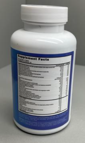 Recalled Noevir Inner Care Premium BioEssentials (120ct) - back