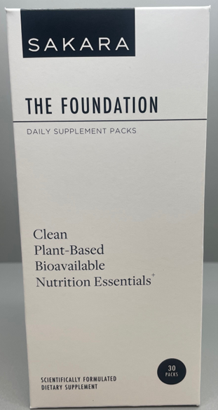 Recalled Sakara The Foundation (30pkts) - front outer packaging