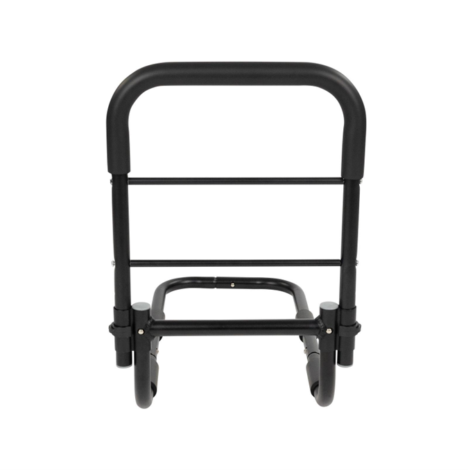 Recalled Vive Health Bed Rail Model LVA3031BLK (front view)