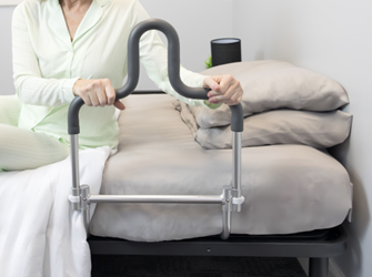 Recalled Vive Health Bed Rail Collection V (model number LVA2097SLV)
