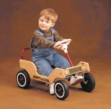 Little Wooden Push Cars