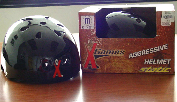 Variflex Inc. "X-Games Aggressive" Bicycle Helmets, NHS TSG Helmets, and First Team Sports "Guardian Junior Helmets"
