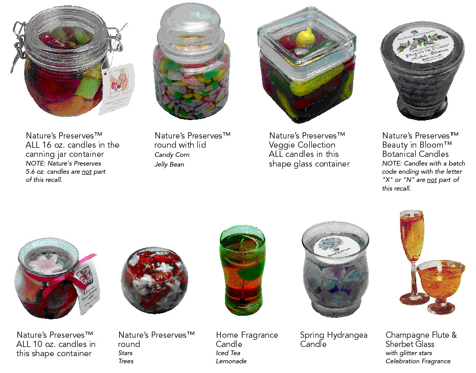 CPSC, Xanadu Candle Co. Announce Recall of Candles