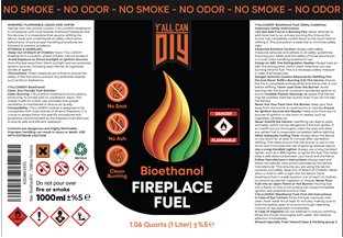Astemrey Recalls Y'all Can DIY Liquid Bioethanol Fireplace Fuel Containers Due to Risk of Serious Injury or Death from Flash Fire; Violates Mandatory Standard for Portable Fuel Containers