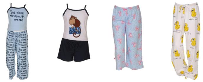"Zutopia" Girl's loungewear (15 different styles)