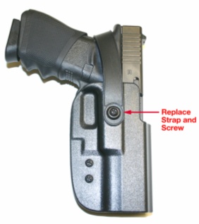 Picture of Recalled Handgun Holster