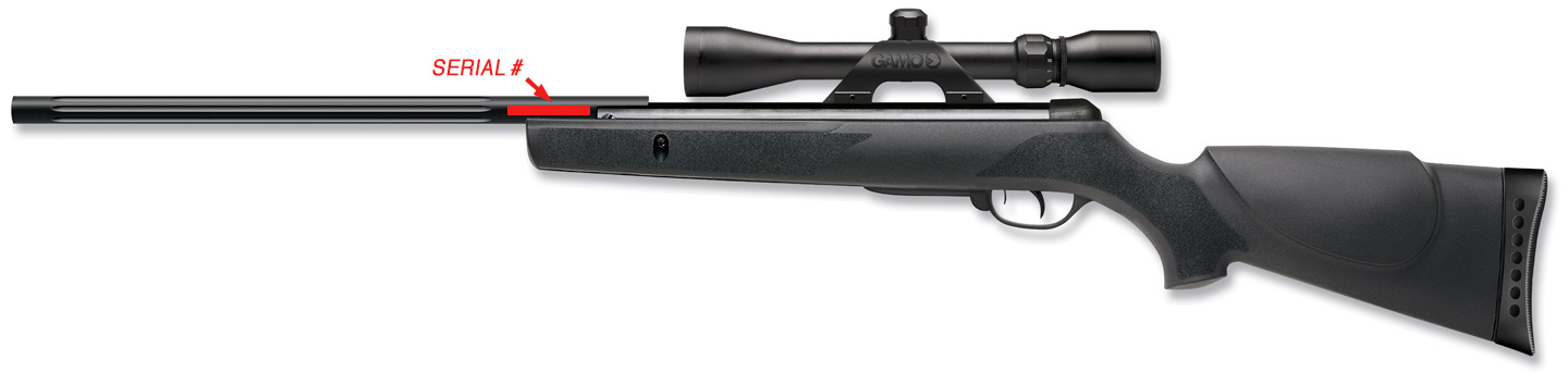 Picture of Recalled F1200 and Shadow Sport Air Rifle