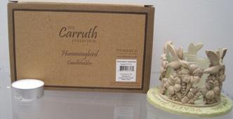 Recalled Hummingbird Tea Light; Click For Larger Image