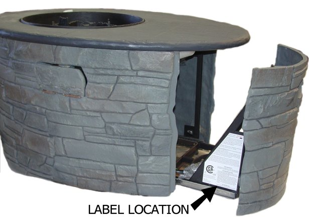 Picture of Gas Fire Pit