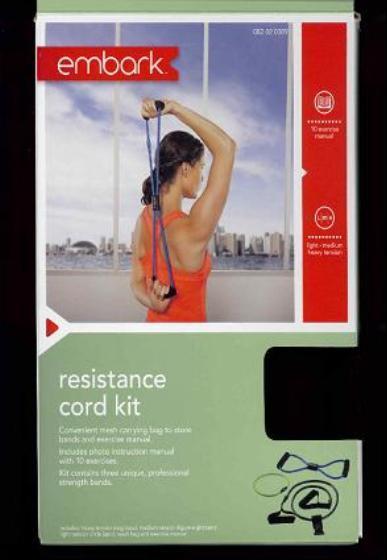 Picture of recalled Resistance Cord Kit in package