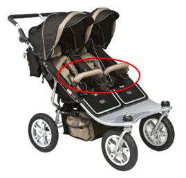Picture of Recalled Tri Mode Twin Jogging Stroller